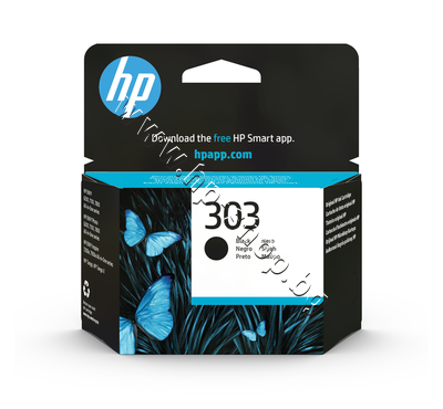 T6N02AE ������ HP 303, Black