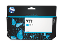 ������� � ����� �� �������������� �������� � ������� HP 727, Cyan (130 ml)