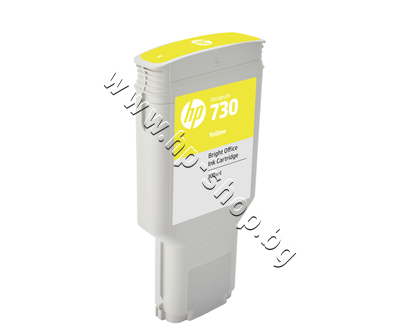 P2V70A ������� HP 730, Yellow (300 ml)
