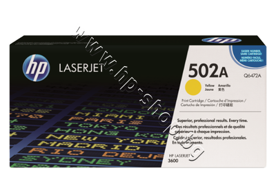 Q6472A ����� HP 502A �� 3600, Yellow (4K)