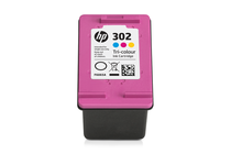 ������� � ����� �� ���������������� �������� � ������ HP 302, Tri-color