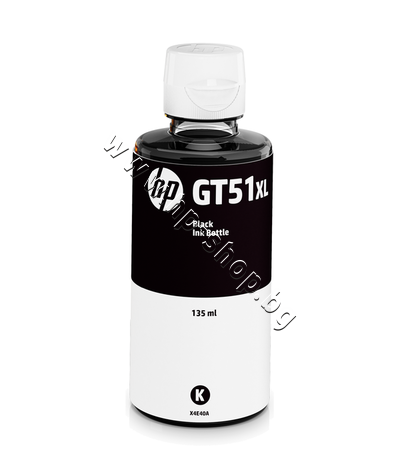 X4E40AE ������� HP GT51XL, Black