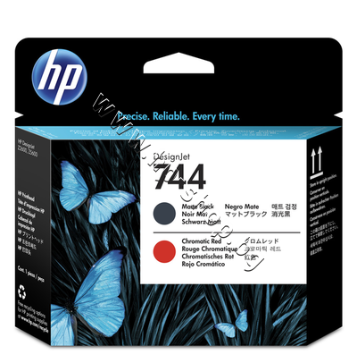 F9J88A ����� HP 744, Matte Black + Chromatic Red