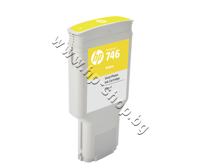 P2V79A ������� HP 746, Yellow (300 ml)