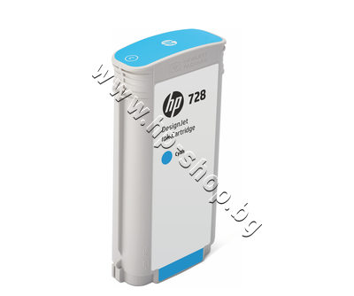 F9J67A ������� HP 728, Cyan (130 ml)