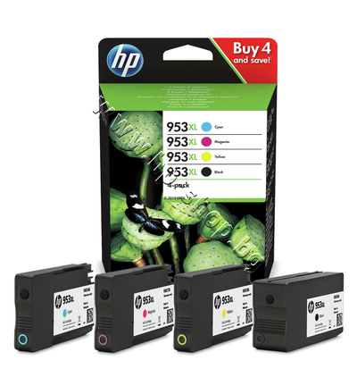 3HZ52AE ������� HP 953XL combo 4-pack, 4 �����