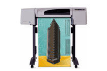 �������������� �������� � ������� � ������ HP DesignJet 500 (24")