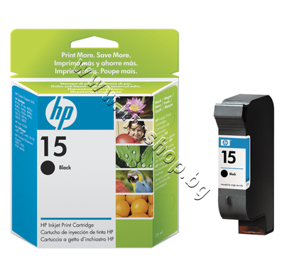 C6615DE ������ HP 15, Black 25 ml