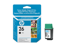 ������� � ����� �� ���������������� �������� � ������ HP 26, Black