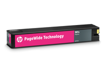 ������� � ����� �� ���������������� �������� � ������� HP 981X, Magenta