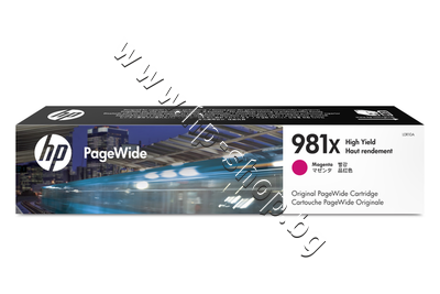 L0R10A ������� HP 981X, Magenta