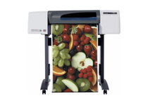 �������������� �������� � ������� � ������ HP DesignJet 500ps Plus (24")