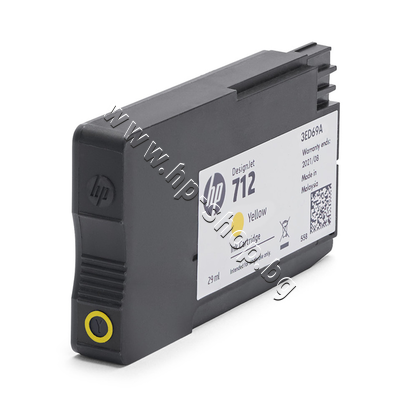3ED69A ������� HP 712, Yellow (29 ml)