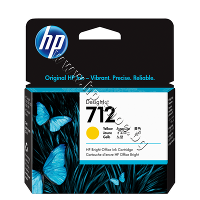 3ED69A ������� HP 712, Yellow (29 ml)