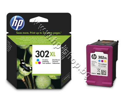 F6U67AE ������ HP 302XL, Tri-color