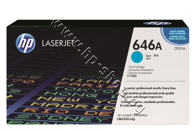 CF031A ����� HP 646A �� CM4540, Cyan (12.5K)