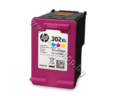 F6U67AE ������ HP 302XL, Tri-color