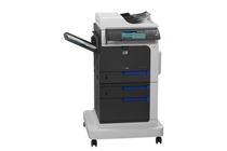 ������� ����������������� ���������� (��������) � ������� HP Color LaserJet Enterprise CM4540f mfp