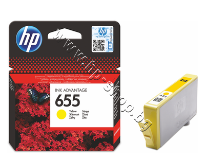 CZ112AE ������� HP 655, Yellow