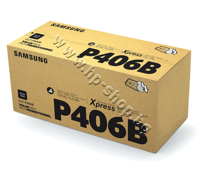 SU374A ����� Samsung CLT-P406B �� SL-C410/C460 2-pack, Black (2x1.5K)