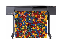 �������������� �������� � ������� � ������ HP DesignJet 800ps (42")