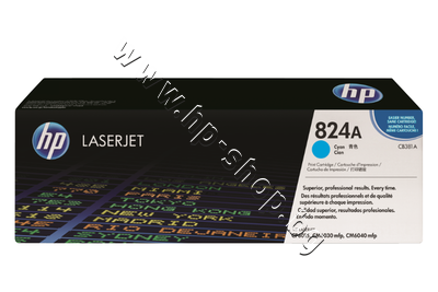 CB381A ����� HP 824A �� CP6015/CM6030, Cyan (21K)